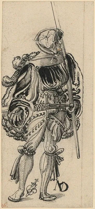 Krieger by Niklaus Manuel - Canvas Print