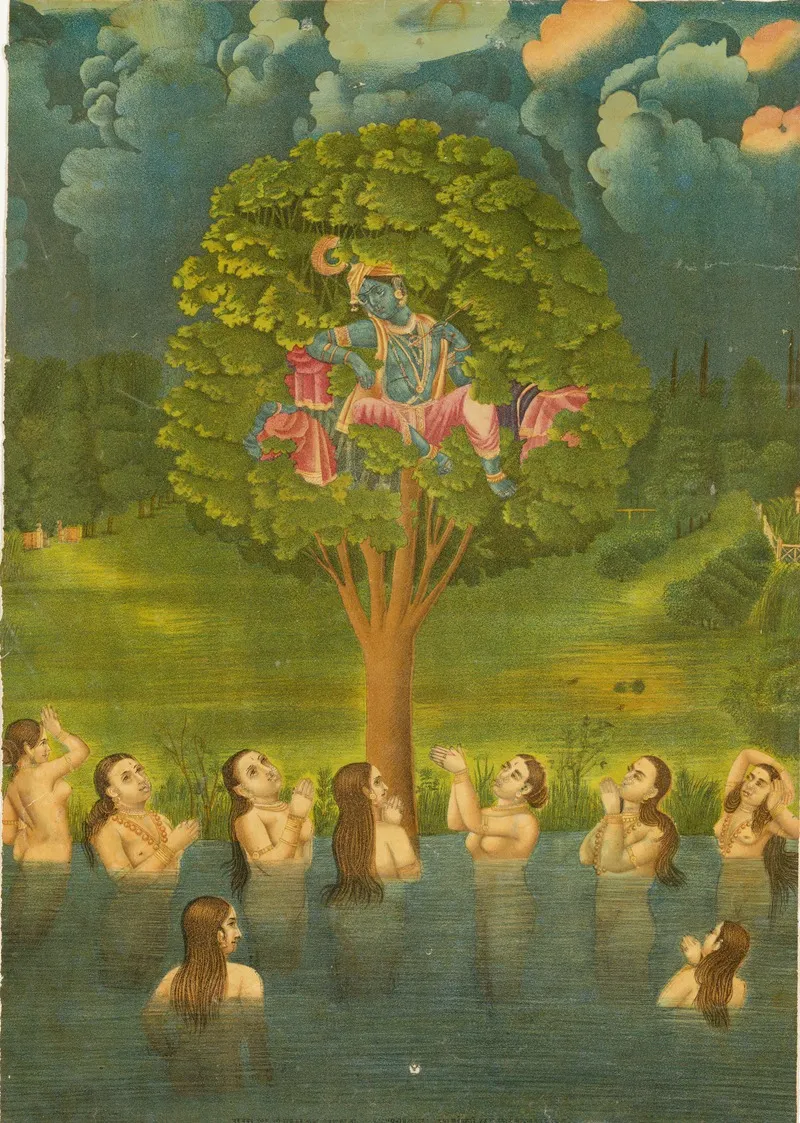 Krishna Steals The Clothes Of The Gopis