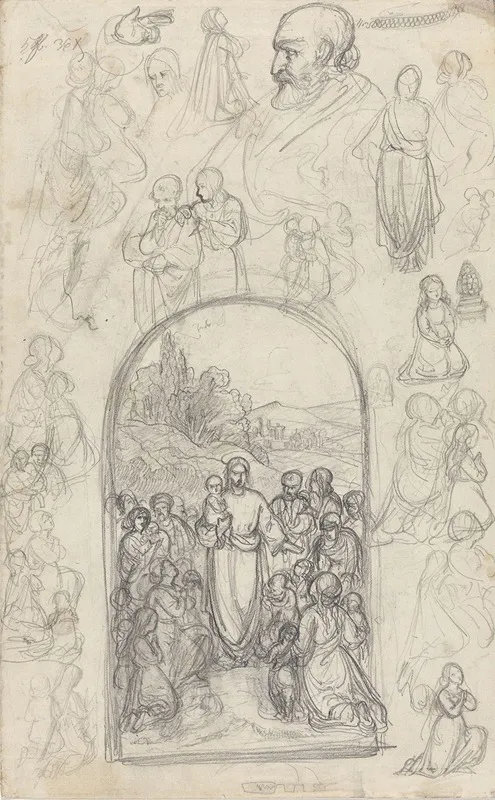 Kristus Velsigner De Sma Barn