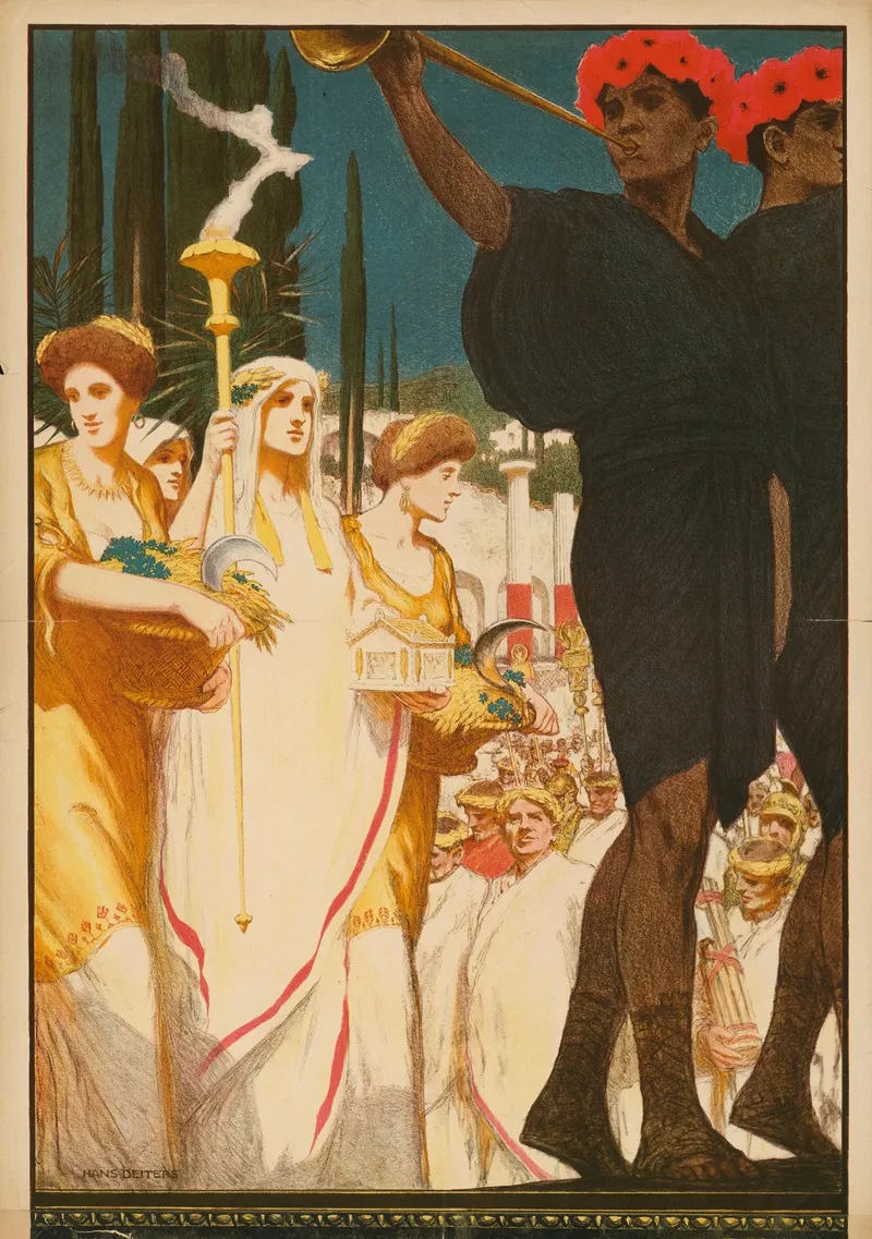 Kunstlerfest Dusseldorf 1905