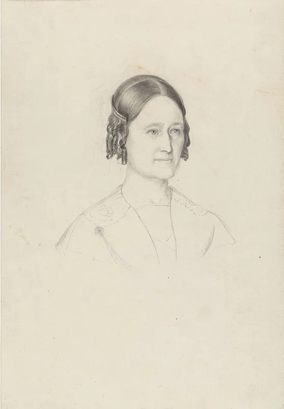 Kunstnerens Kone Johanne Tidemand