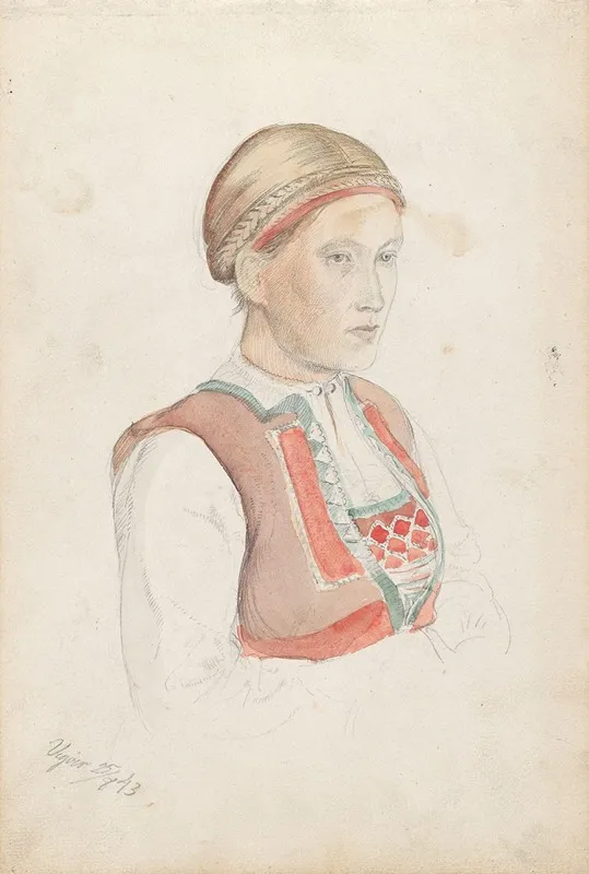 Kvinne I Halvfigur Vikoy