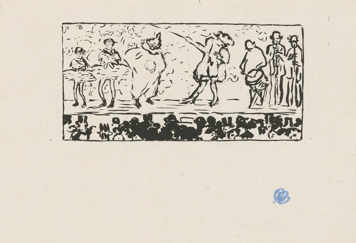 La Baraque by Pierre Bonnard - Canvas Print