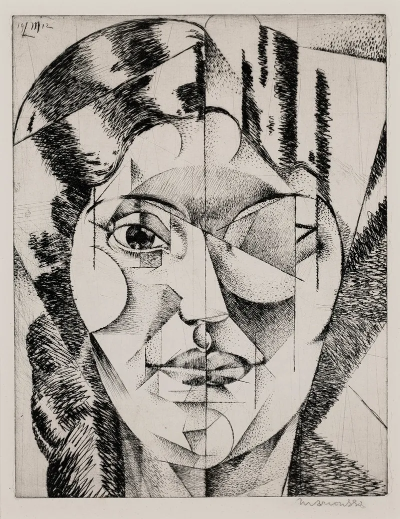 La Belle Martiniquaise by Louis Marcoussis - Canvas Print