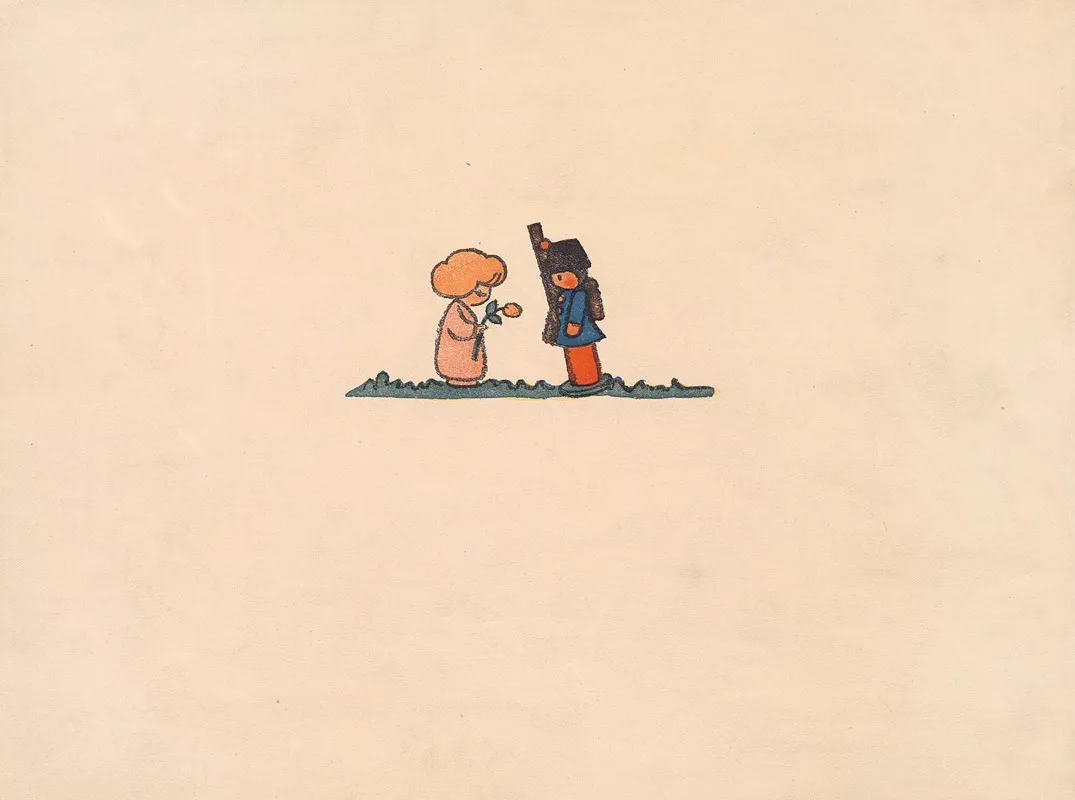 La Boite A Joujoux Ballet Pour Enfants Pl 15 by André Hellé - Canvas Print
