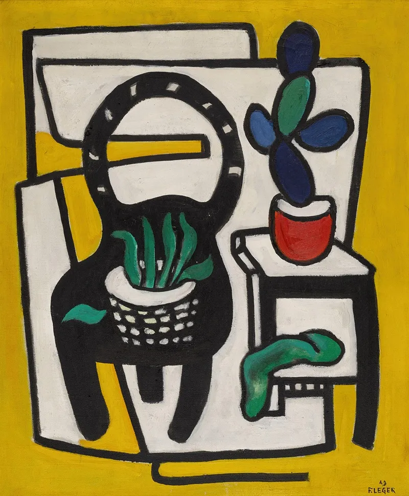 La Chaise Noire by Fernand Léger - Canvas Print