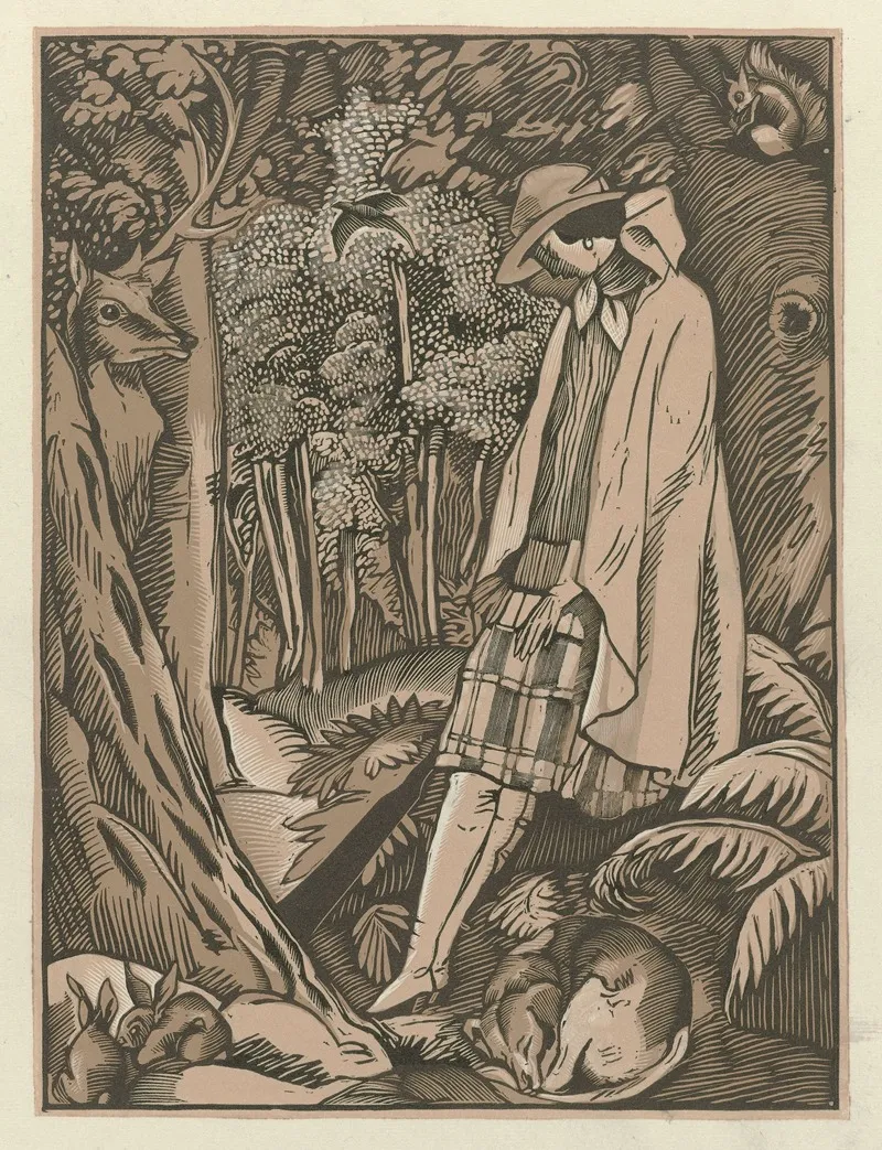 La Chasseresse by Fernand Siméon - Canvas Print