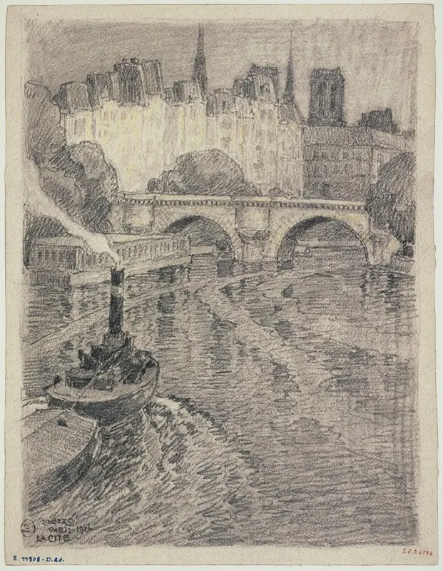 La Cite Et Une Partie Du Pont Neuf