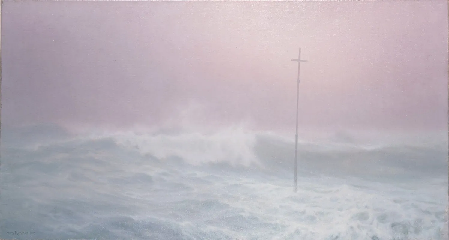 La Croix Dans La Brume Bretagne