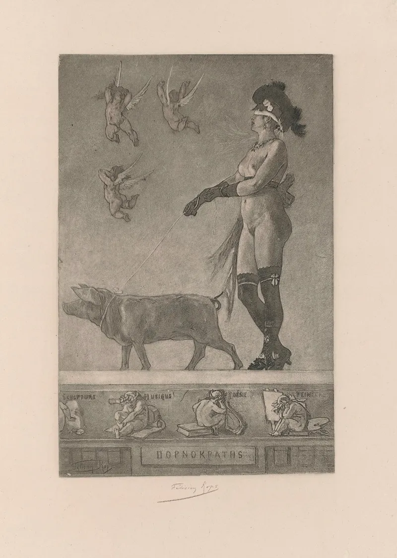La Dame Au Cochon