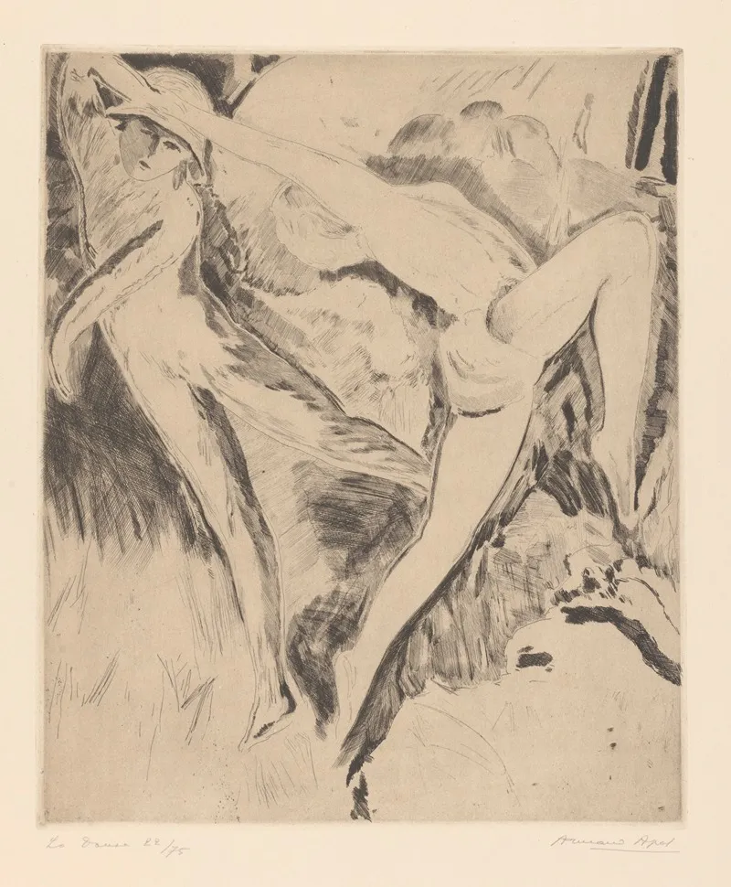 La Danse 9 by Armand Apol - Canvas Print