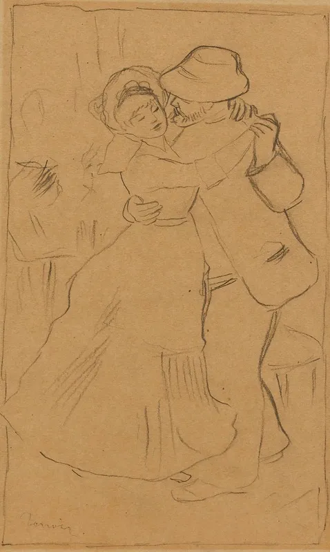 La Danse A Bougival Etude