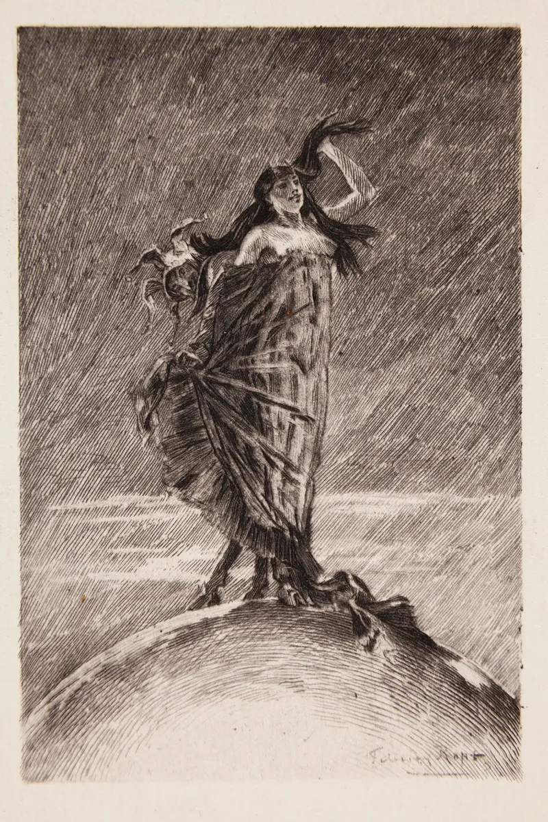 La Femme Et La Folie Dominant Le Monde Ii