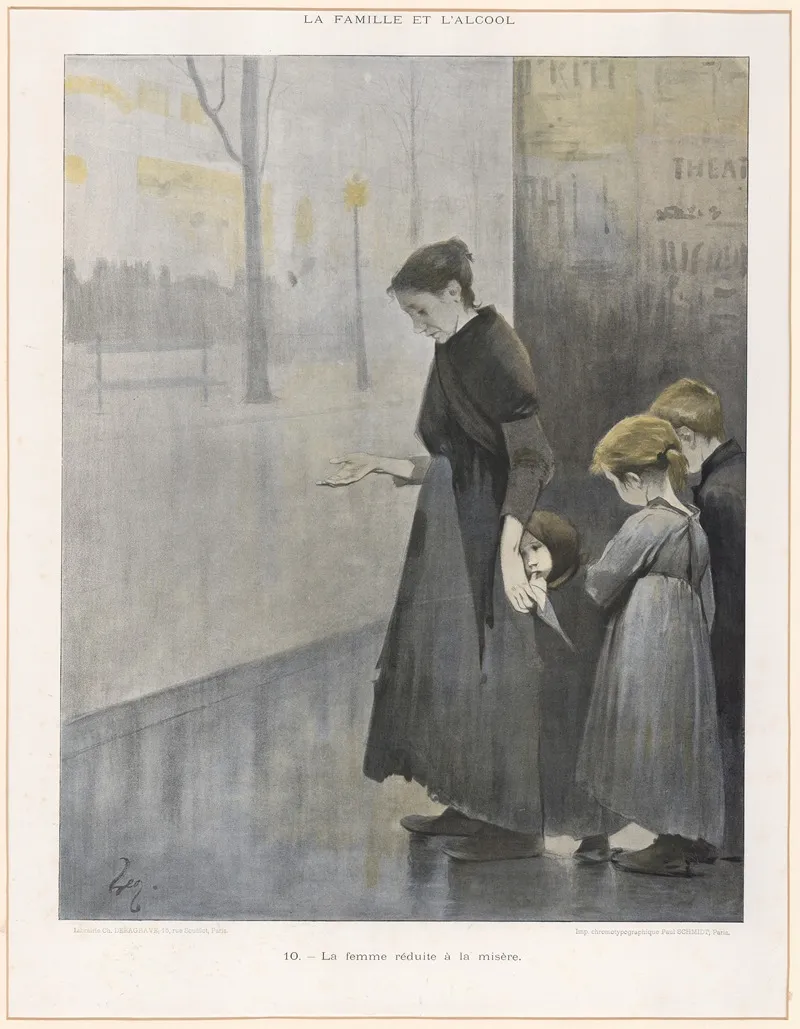 La Femme Reduite A La Misere