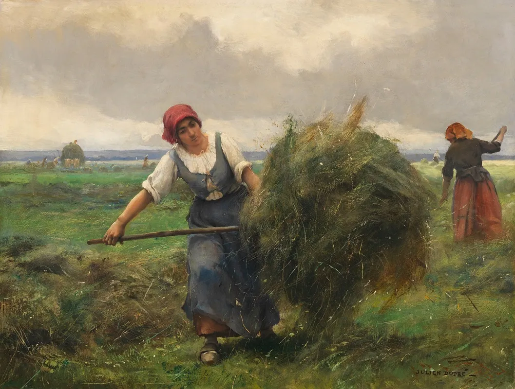 La Fenaison Die Heuernte