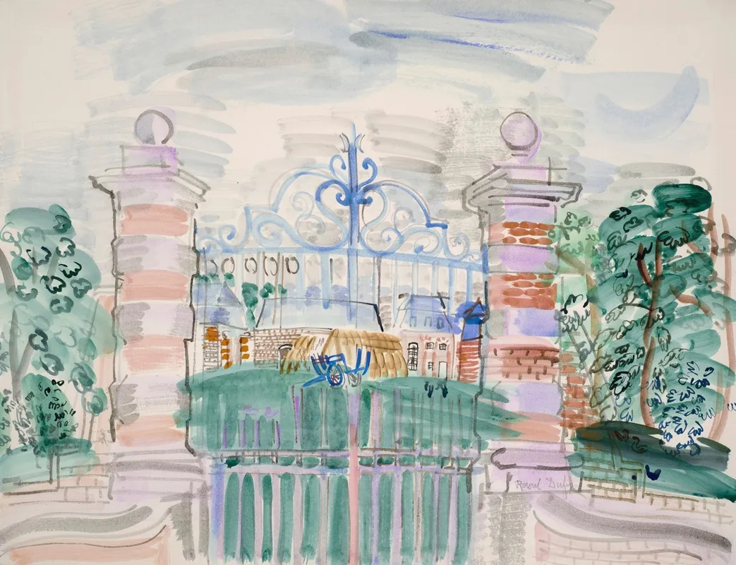 La Ferme Louis Xiii by Raoul Dufy - Canvas Print