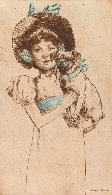 La Fillette Un Chien