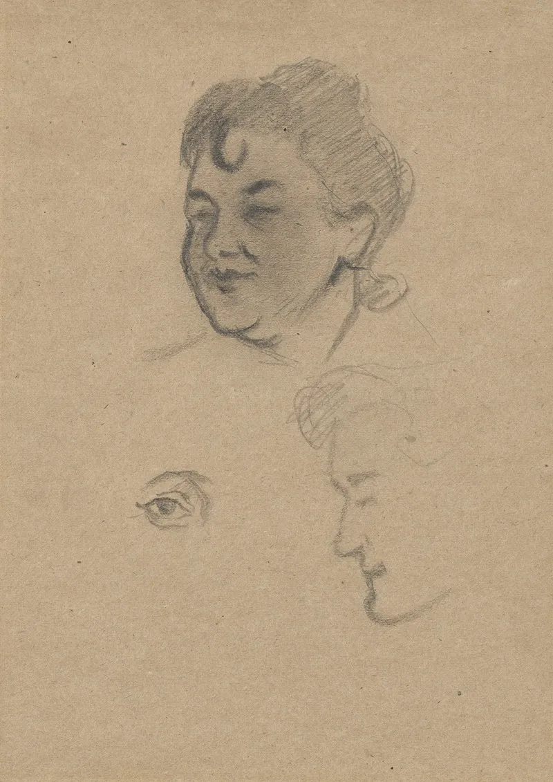 La Goulue 2 by Charles Conder - Canvas Print