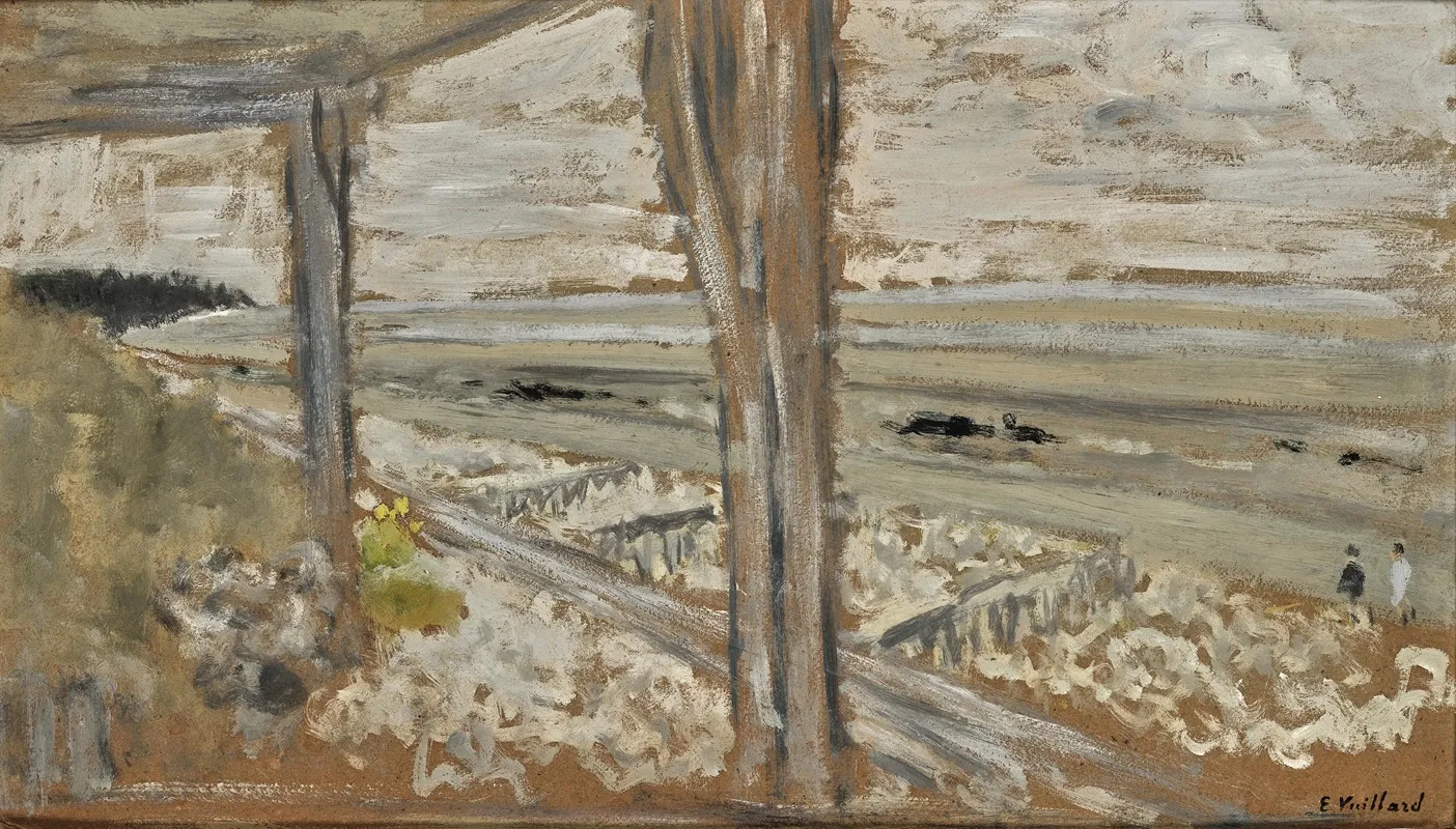 La Greve 2 by Édouard Vuillard - Canvas Print