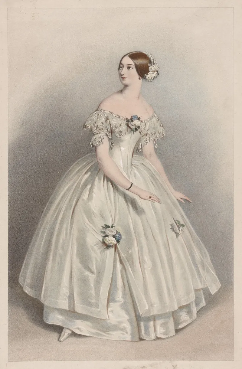 La Jolie Fille De Gand by Alfred Edward Chalon - Canvas Print