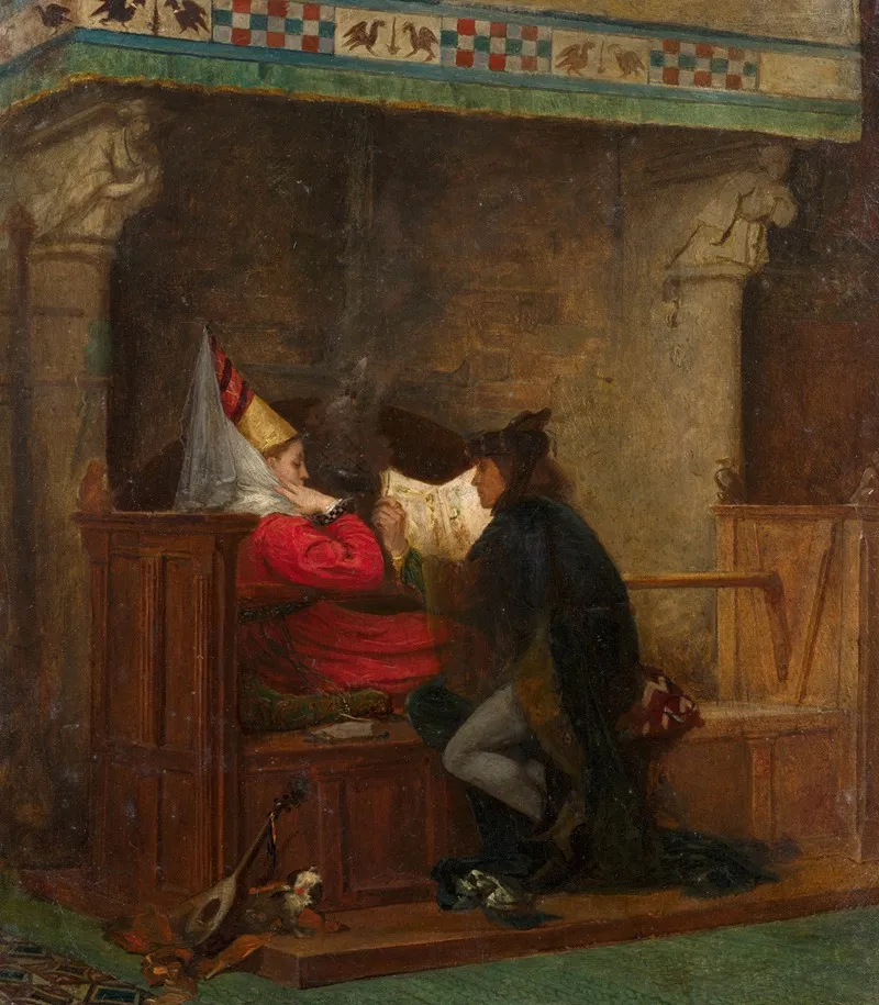 La Lecture 6 by Marie Bracquemond - Canvas Print