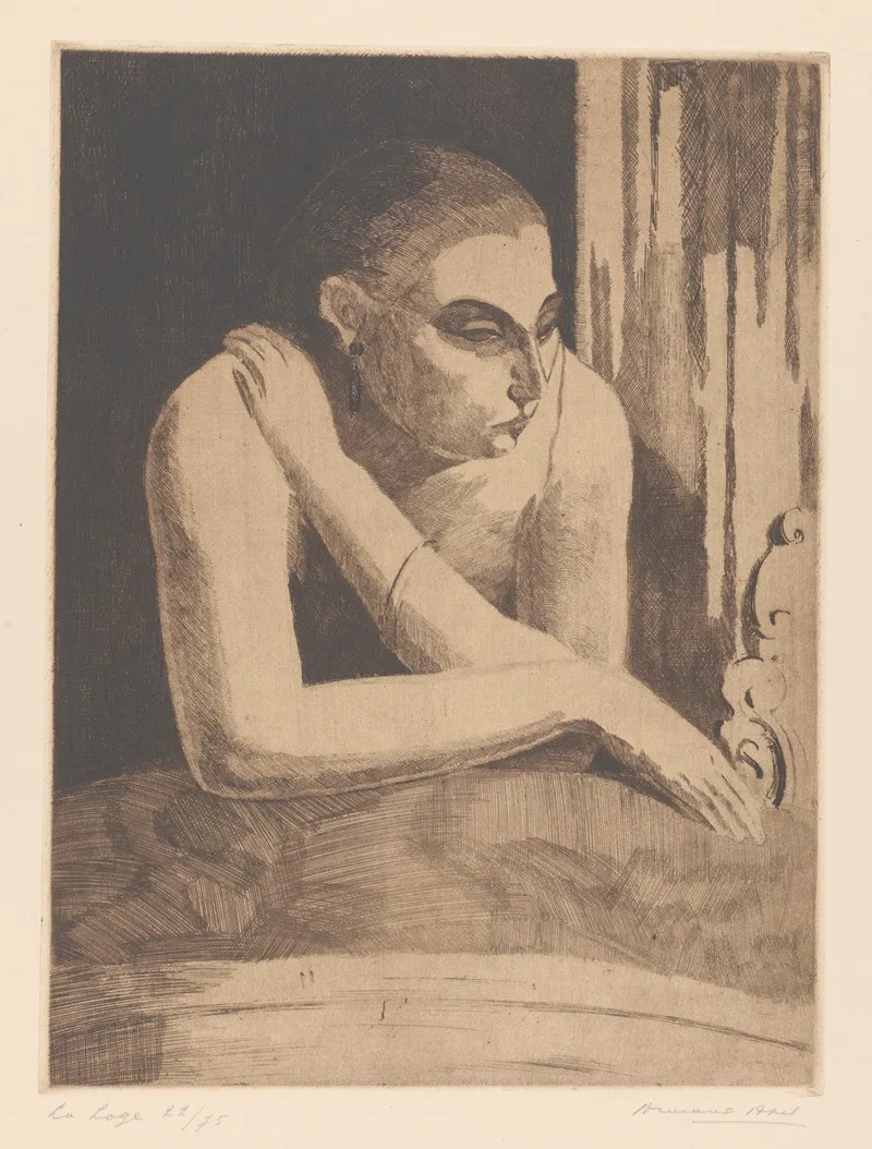 La Loge 6 by Armand Apol - Canvas Print