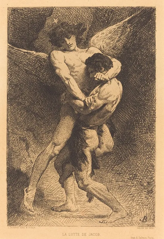 La Lutte De Jacob Jacob Wrestling With The Angel