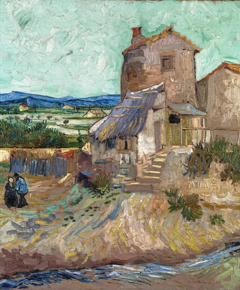 La Maison De La Crau by Vincent van Gogh - Canvas Print