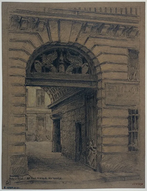 La Maison No24 De La Rue Vieille Du Temple
