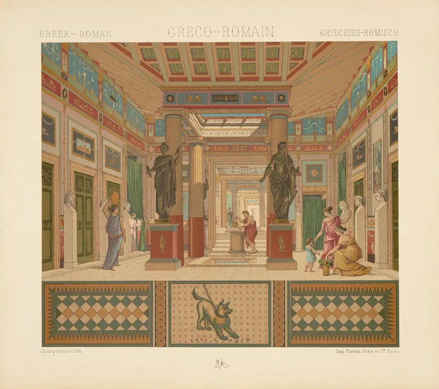 La Maison Pompeienne Latrium Plan Et Profil De La Maison De Pansa