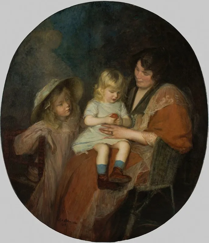 La Mandarine by Jacques-Émile Blanche - Canvas Print