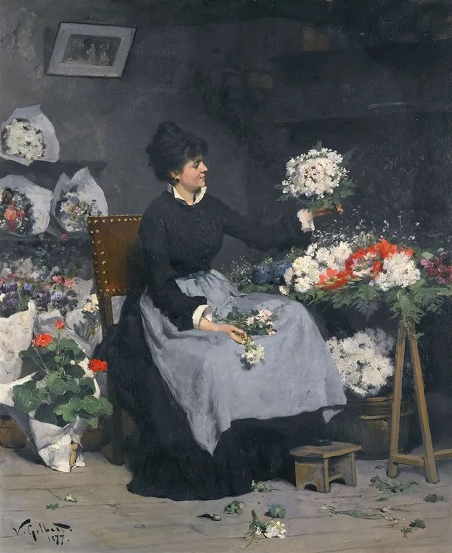 La Marchande De Fleurs