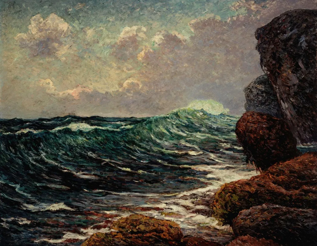 La Maree Montante A Port Blanc