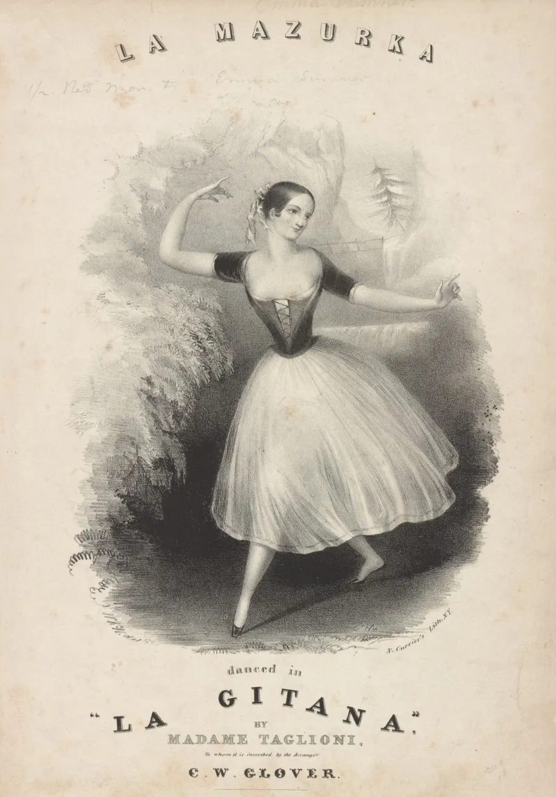 La Mazurka Danced In La Gitana
