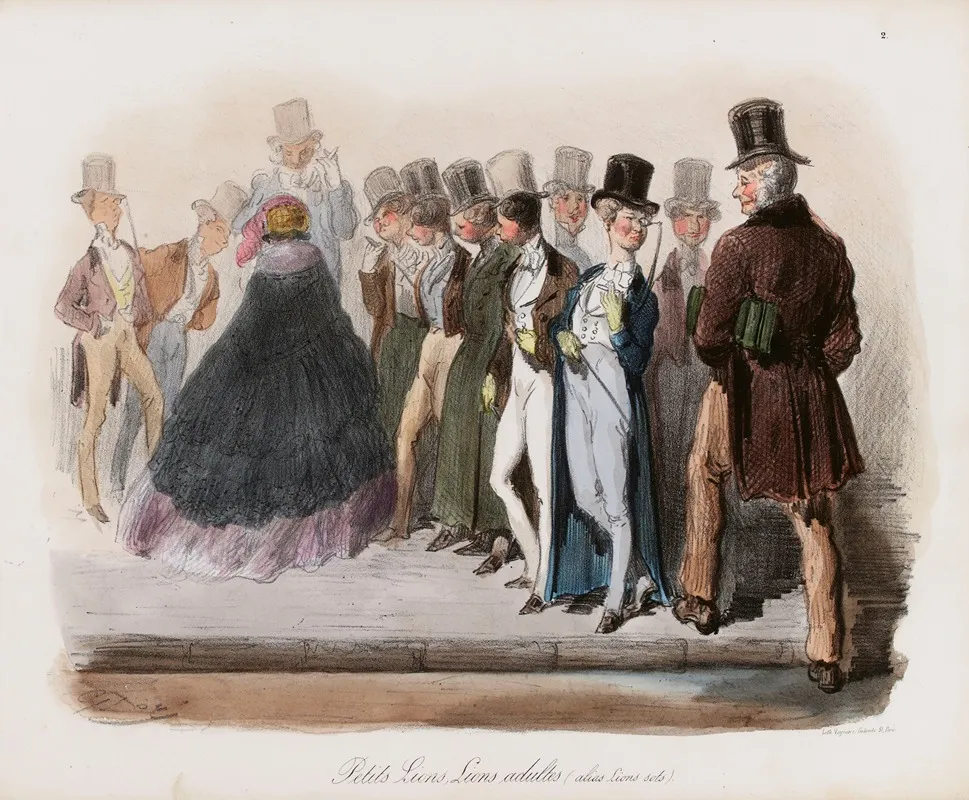 La Menagerie Parisienne Premier Tirage Pl 03