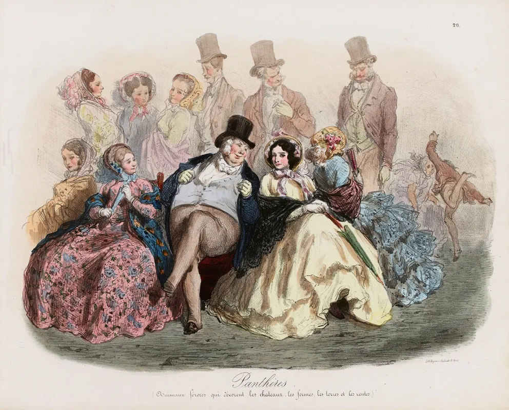 La Menagerie Parisienne Premier Tirage Pl 21