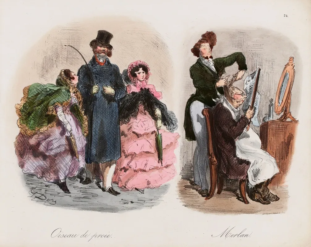 La Menagerie Parisienne Premier Tirage Pl 25