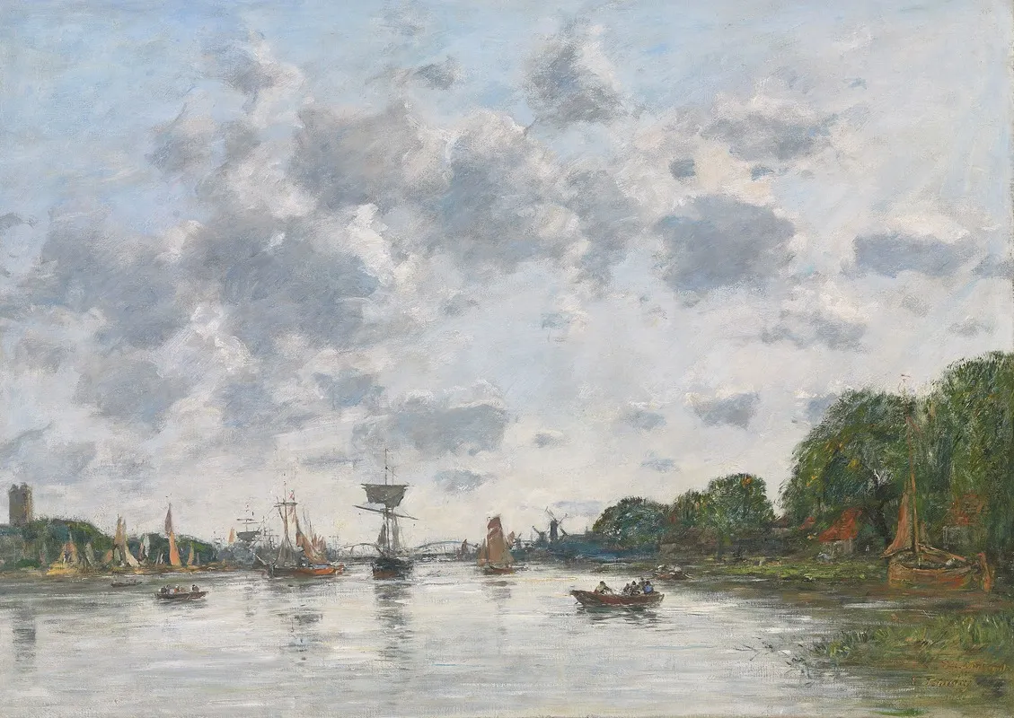 La Meuse A Dordrecht