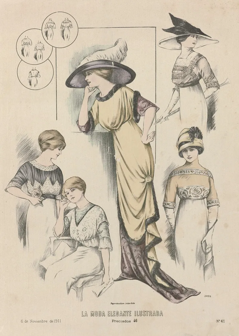 La Moda Elegante Ilustrada