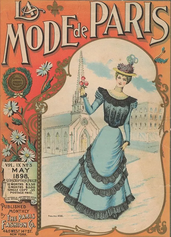 La Mode De Paris May 1898 Vol Ix No 5 Figure 456