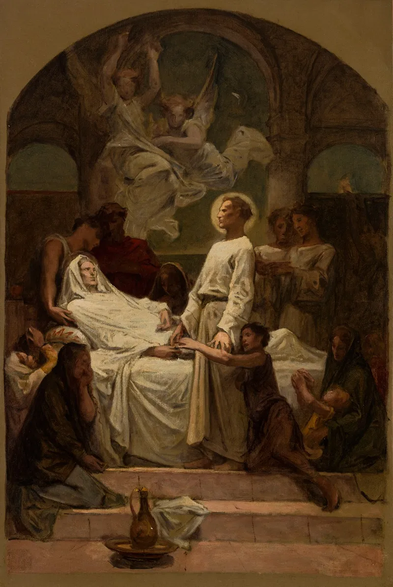 La Mort De Sainte Monique