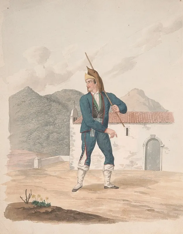 La Palma by Alfred Diston - Canvas Print