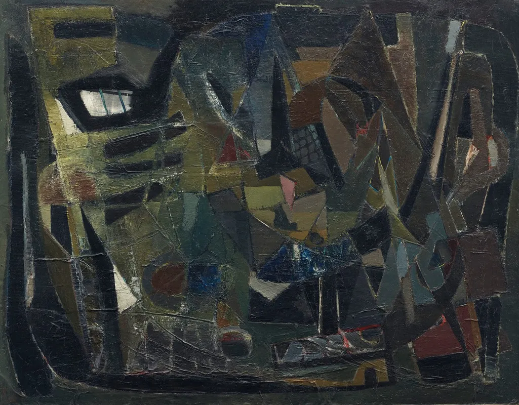 La Part Du Vent by Nicolas De Staël - Canvas Print