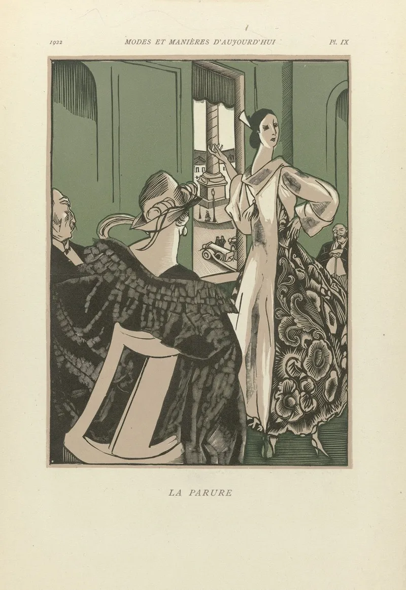 La Parure 2 by Fernand Siméon - Canvas Print