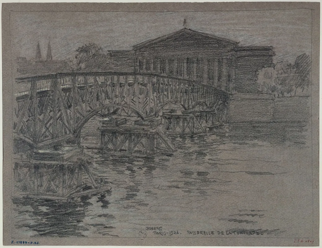 La Passerelle De La Concorde