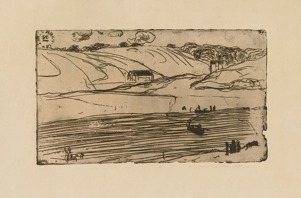 La Peche 7 by Armand Seguin - Canvas Print