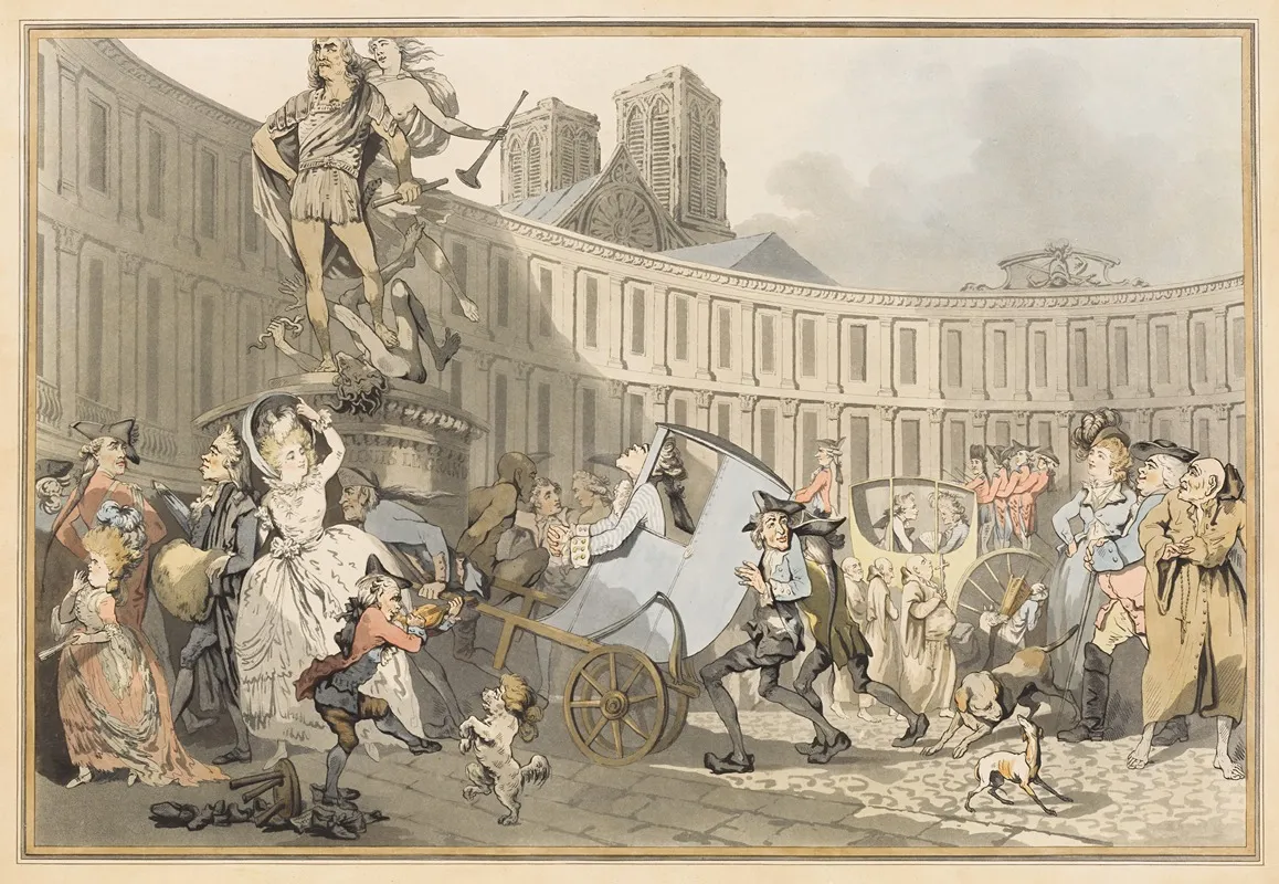 La Place Victoire A Paris