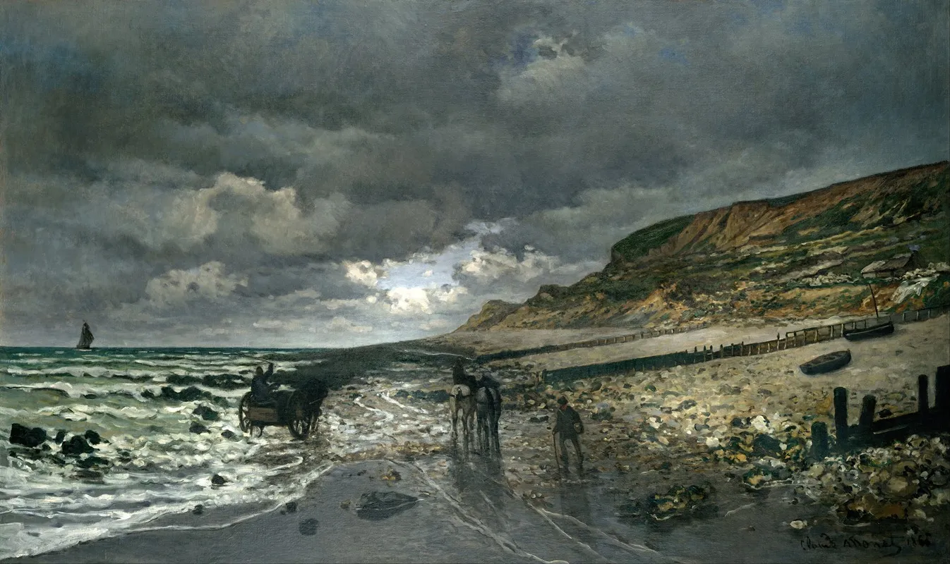 La Pointe De La Heve At Low Tide