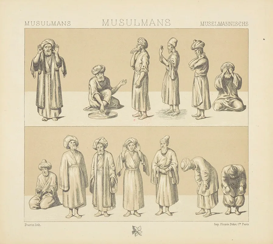 La Priere Musulmane Et Le Salut Oriental