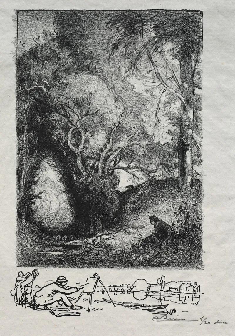 La Ravine En Juin